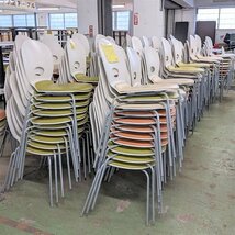 CC イトーキ ITOKI スタッキングチェア 店舗椅子 ダイニングチェア 幅480mm×奥行500mm×座面高さ450mm 各種多数あり〈2657571〉_画像1