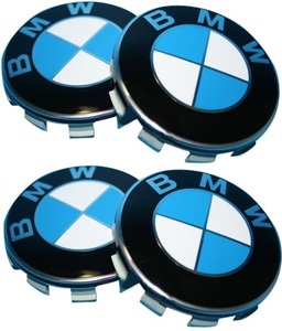 【M's】BMW 純正品 ホイールセンターキャップ1台分（NEWタイプ）3613-6783-536 36136783536 センターキャップ ホイールキャップ