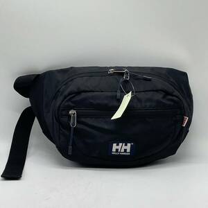 ⑥BN2312● HELLY HANSEN ヘリ－ハンセン ウエストバッグ 鞄 HOY91406 ブラック ナイロン