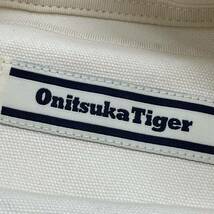 ⑥BN2414●タグ付き ONITSUKA TIGER オニツカタイガー ショルダーバッグ トートバッグ ホワイト_画像7