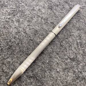 PE1364□MONTBLANC モンブラン ツイスト式 ボールペン Sライン マルチカラー 2色ボールペン ヘアライン加工 筆記確認未 