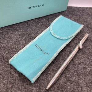 PE1192□TIFFANY＆Co. ティファニー ツイスト式 ボールペン エルサペレッティ 925 スターリングシルバー筆記確認済み 箱 袋付き