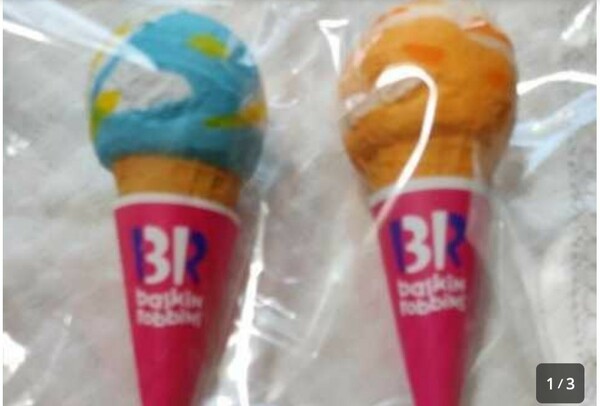 31　アイスクリーム　 サーティーワン　スクイーズ　2個セット　未使用品　