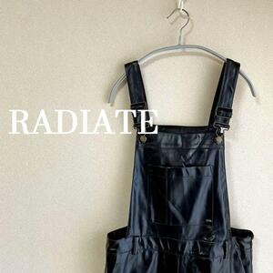 スコットクラブ系列 パンツ サロペットパンツ オーバーオール エコレザー ラディエイト RADIATE かわいい おしゃれ オススメ レディース