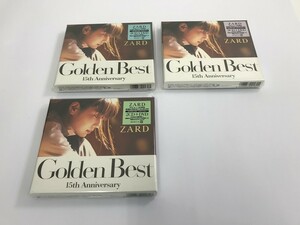 TB952 ZARD / Golden Best～15th Anniversary[AQUA / CRYSTAL / DREAM DVD付限定盤] 未開封 3枚セット 【CD】 328