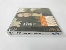 TB788 YUI / HOW CRAZY YOUR LOVE (DVD付初回生産限定盤) 【CD】 未開封_画像5