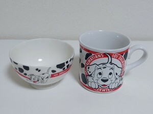 101匹わんちゃん　マグカップ　茶碗　陶器　ディズニー　SANGO
