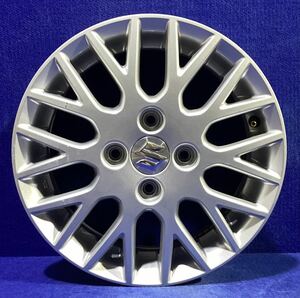 スズキ MRワゴン MF22S＊14インチ＊純正ホイール＊14x4.5J/オフセット+50/PCD100-4H＊単品1本【1/3】