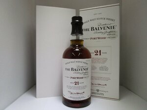 新品 ザ バルヴェニー 21年 ポートウッド シングルモルト 700ml 40% THE BALVENIE PORTWOOD スコッチウイスキー 箱付き/B33795