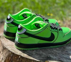 【希少サイズ】 国内正規品 The Powerpuff Girls x Nike SB Dunk Low “Buttercup” 29cm 新品未使用 パワーパフガールズ バターカップ