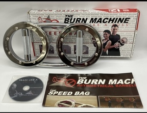 中古品　THE BURN　MACHINE　バーンマシン　筋力トレーニング　筋トレ　フィットネス　SPEED BAN 12POUND