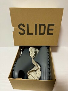 未使用　adidas YZY SLIDE SLATE MARINE イージー スライド スレートマリン ID2349 27.5cm US9　1円スタート