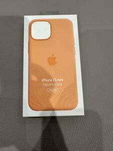 iPhoneケース MagSafe対応 iPhone13mini シリコンケース　Marigold [MM1U3FE/A]【新品未使用/純正品】