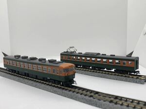 １円スタート　モハユニット KATO 165系急行形電車　no.422 クモハ165-133 no.420モハ164-52 Nゲージ