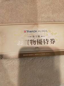 [ newest ]yamada holding s stockholder hospitality 500 jpy minute 10 sheets becomes therefore please. time limit 24 year 6 end of the month 