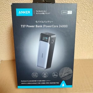 ANKER モバイルバッテリー　737 Power Bank PowerCore 24000　通電確認済　【匿名】即日発送!!