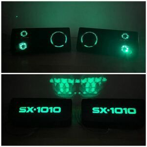 動画確認 SX-1010 日立　HITACHI 街道レーサー 旧車 当時物 昭和レトロ イルミ イルミネーション 　LED 取付　ロンサムカーボーイ