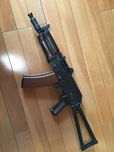 1円スタート　東京マルイ　次世代電動ガン　AKS74U ハンマーズ　エイジングカスタム　多弾マガジン付_画像1