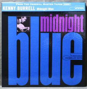 (LP) 美品! プレミアム復刻 KENNY BURRELL [MIDNIGHT BLUE] 溝有り/MONO/高音質200g重量盤/ケニー・バレル/Stanley Turrentine/DBLP-025