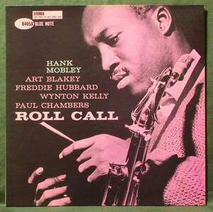 (LP) US/BLUE NOTE(LIBERTY) HANK MOBLEY [ROLL CALL] ハンク・モブレー/Freddie Hubbard/光沢ジャケ/RVG刻印/ビニ焼け有り/BST 84058