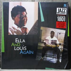 (LP) EU/美品! シュリンク付き [ELLA AND LOUIS AGAIN] エラ・アンド・ルイ・アゲイン/限定180g重量盤/全12曲/2011年/Wax Time 771718