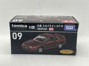 トミカくじ　トミカプレミアム　09 N賞　日産　スカイライン　GT-R BNR32 赤色　オリジナル　限定