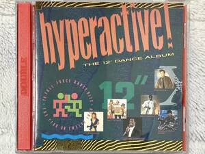 【80's】Various / Hyperactive! The 12" Dance Album （1988、２CD、Sabrina / Boys (PWL Mix)、Sinitta、Tiffany、Taylor Dayne）