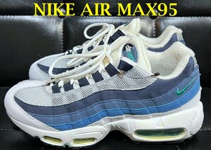 Nike 14 лет женский Air Max 95 OG Перепечатка синий класс 24 см 307960-100 Nike Airmax95