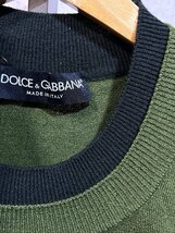 美品 ドルチェ&ガッバーナ イタリア製 セーター 48 メンズ DOLCE＆GABBANA_画像2