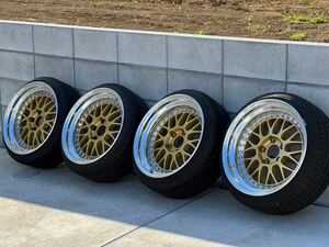 WORK MEISTER M1 3P 17インチ 9J ＋3 9J + 6 PCD114.3 5H 4本セット（ワークマイスター emotion S13 S14 S15 R32 R33 R34 C33 C34