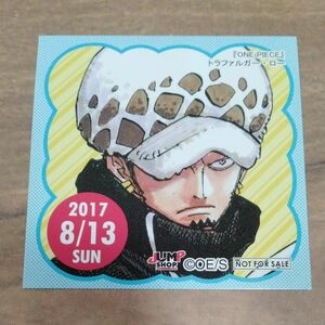 ONEPIECE★365日ステッカー★トラファルガー・ロー★2017 ジャンプショップ限定 ワンピース