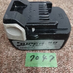 7047 送料520円 ハイコーキ hikoki 純正品 BSL1430 リチウムイオンバッテリー Li-ion 蓄電池日立工機HITACHIの画像1