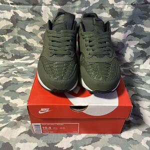 NIKE ナイキ スニーカー AIR MAX 1 US10.5 JPN28.5 エア マックス 1 ウーブン カーボングリーン WOVEN CARBON GREEN [725232-300] 新品