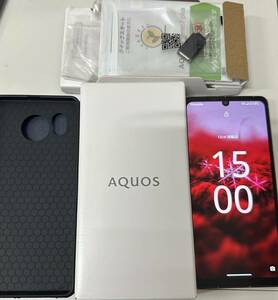 【送料無料】美品AQUOS sense7 plus 本体(ディープカッパー)アクオスセンス7 プラス ★箱、本体カバーノングレアサラサラフィルム付き★