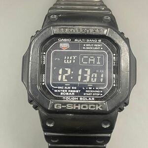 1スタ【稼動品】CASIO カシオ 腕時計 G-SHOCK ジーショック 電波ソーラー スーパーイルミネータータイプ GW-M5610U-1BJF ブラック 中古