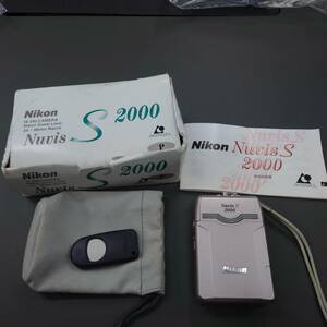 1000円スタート【稼働品】Nikon ニコン Nuvis S 2000 コンパクトフィルムカメラ 中古