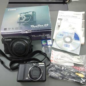 1スタ【動作未確認】Canon キャノン PowerShot G9 コンパクトデジタルカメラ 中古