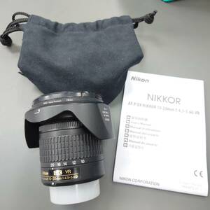 【交換レンズ】Nikon ニコン AF-P DX NIKKOR 10-20mm f/4.5-5.6G VR 超広角ズームレンズ 中古