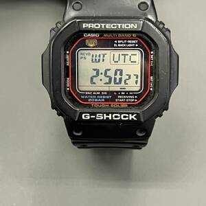 1スタ【稼動品】CASIO カシオ G-SHOCK ジーショック 3159 GW-G5610 ST.STEEL BACK WATER RESIST 20BAR SHOCK RESIST 腕時計 メンズ 中古