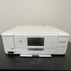 1スタ【中古】EPSON エプソン EP-808AW プリンター インクジェット 複合機 カラリオ ホワイト コピー スキャン