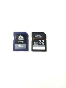 4GB,32GB SD memory card set 