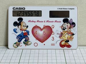 ソーラー電卓★カシオSL-755A★ディズニー★ミッキー★ミニー