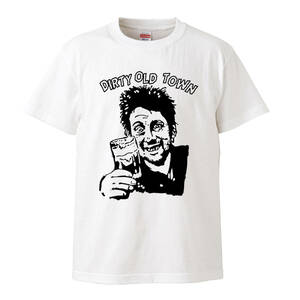 【XSサイズ Tシャツ】the pogues ポーグス シェイン shane macgowan LP CD レコード PUNK アイリッシュ バンドT ST-762