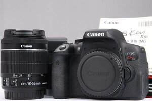 【 良品 | 動作保証 】 Canon EOS Kiss X8i EF-S18-55 IS STM レンズキット 【 シャッター数 8200回 | バッテリー劣化なし 】