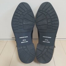 KENFORD　ケンフォード　ストレートチップ　ビジネスシューズ　黒　Made In JAPAN　25.5cm　革靴　ブラック　日本製　レザー_画像6