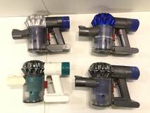 Y1204‐2【dyson/ダイソン】コードレスクリーナー 本体 8台 まとめ売り SV09 SV07 HH08 DC61 DC59 動作未確認 現状品_画像4