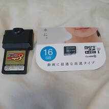 プロアクションリプレイMAX3 ジャンク品microSD16GBセット_画像1