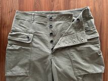 P-44 UTILITY TROUSER リアルマッコイズ Real McCoysサイズ34 Monkey Pants_画像2