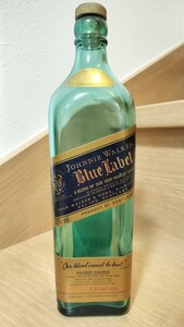 Johnnie Walker ジョニーウォーカー Blue Label ブルーラベル　青　旧ボトル　空瓶