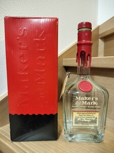 Maker's Mark メーカーズマーク　VIP　レッドトップ　空瓶　箱付